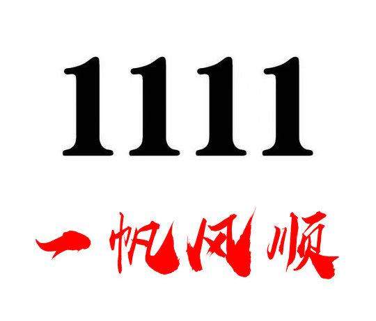 定陶尾号1111吉祥号